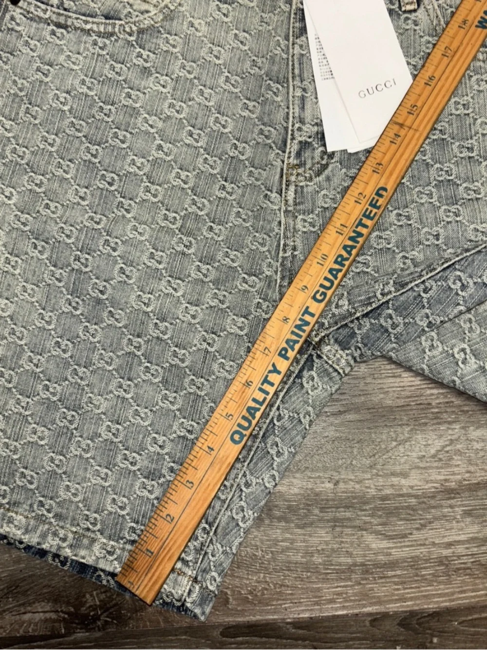 Gucci designer denim